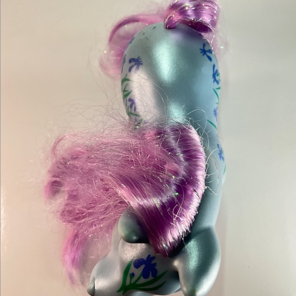 1992 Cabbage Patch Kids SUNDANCE Magic Meadow Pony Shimmer'n Shine Iris Flower - Picture 5 of 8